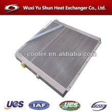 Radiateur en aluminium à plaques et barres personnalisé haute performance pour compresseur d&#39;air